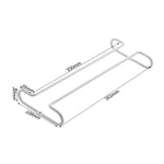 Cremagliera rovesciata semplice per vino rosso a fila singola da 3 pezzi, Red Wine Cup Inverted Rack