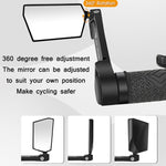 Specchietto pieghevole per manubrio bicicletta WEST BIKING, WEST BIKING Folding Mirror