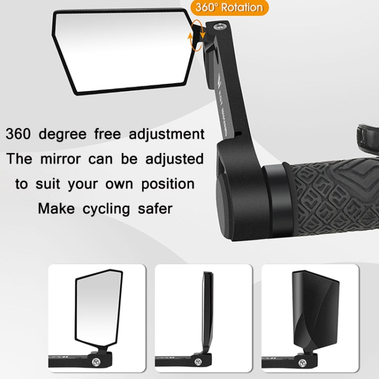 Specchietto pieghevole per manubrio bicicletta WEST BIKING, WEST BIKING Folding Mirror