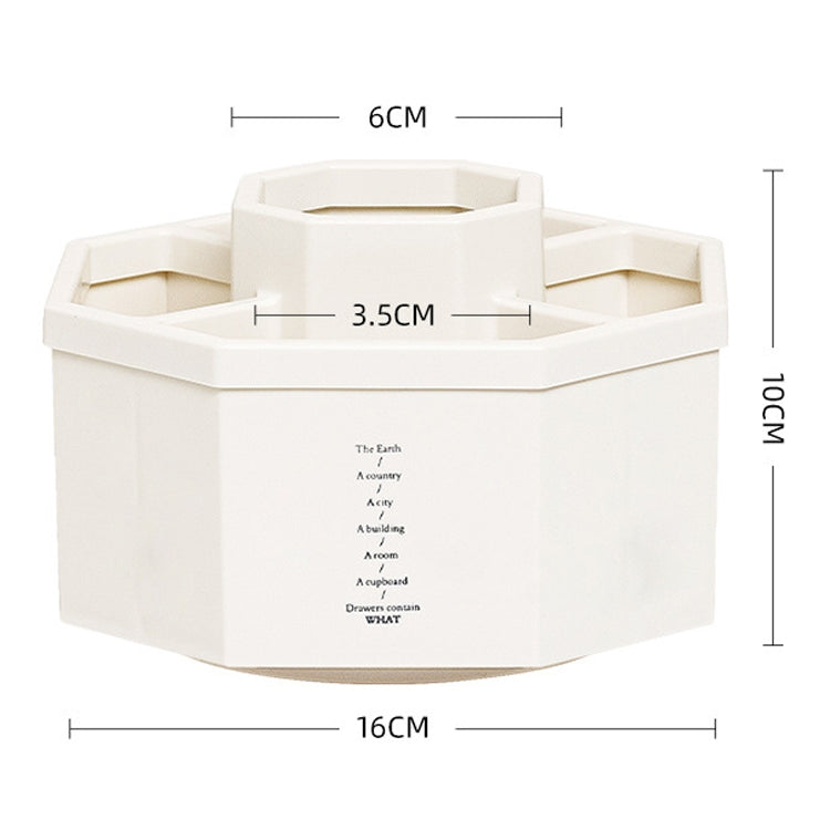 Portapenne da ufficio semplice e moderno di grande capacità, White Rotary, Pink Rotary, Yellow Rotary, Blue Rotary, Frosted Transparent Rotary, Transparent Coffee Rotary, Transparent Khaki Rotary, White Non-Rotary, Pink Non-Rotary, Yellow Non-Rotary   ...
