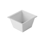 Piatto snack geometrico da 2 pezzi, Small Quartet (White), Small Quartet (Transparent), Big Quartet (White), Big Quartet (Transparent), Hexagonal (Transparent), Quadrilateral (Transparent), Rectangular (Transparent)