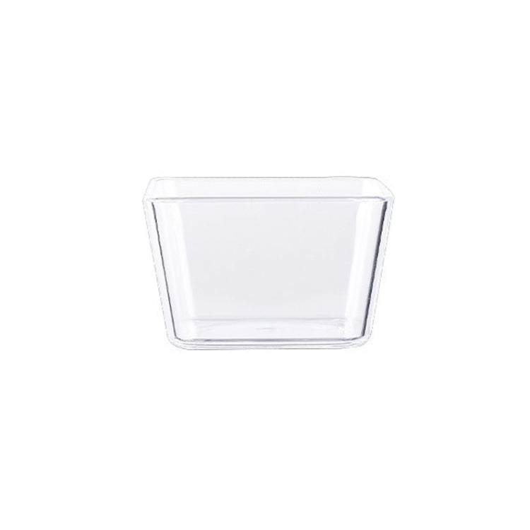 Piatto snack geometrico da 2 pezzi, Small Quartet (White), Small Quartet (Transparent), Big Quartet (White), Big Quartet (Transparent), Hexagonal (Transparent), Quadrilateral (Transparent), Rectangular (Transparent)