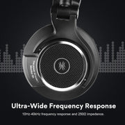 OneOdio M80 Mixer monitor bilanciato a tre bande aperto Studio DJ Cuffie cablate HIFI, lunghezza cavo: 3 m, M80