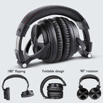 OneOdio PRO-C Auricolare per monitor Bluetooth wireless over-ear stereo bilaterale collegabile, PRO-C