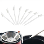 8 PCS Spazzola per pulizia spremiagrumi macchina per latte di soia Spazzola piccola in nylon, Soymilk Machine Brush