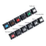 Albero della tastiera muto lineare dell'interruttore MX dell'albero della ciliegia 10PCS, Black Shaft, Red Shaft, Tea Shaft, Blue Shaft, White Shaft, Green Shaft, Silver Shaft, Mute Red Shaft, Mute Black Shaft