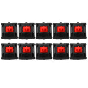 Albero della tastiera muto lineare dell'interruttore MX dell'albero della ciliegia 10PCS, Black Shaft, Red Shaft, Tea Shaft, Blue Shaft, White Shaft, Green Shaft, Silver Shaft, Mute Red Shaft, Mute Black Shaft
