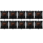 Albero della tastiera muto lineare dell'interruttore MX dell'albero della ciliegia 10PCS, Black Shaft, Red Shaft, Tea Shaft, Blue Shaft, White Shaft, Green Shaft, Silver Shaft, Mute Red Shaft, Mute Black Shaft
