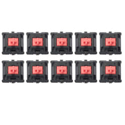 Albero della tastiera muto lineare dell'interruttore MX dell'albero della ciliegia 10PCS, Black Shaft, Red Shaft, Tea Shaft, Blue Shaft, White Shaft, Green Shaft, Silver Shaft, Mute Red Shaft, Mute Black Shaft