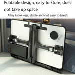 Scrivania per computer da letto sollevabile e pieghevole N6, stile:, Basic Type, Drawer Type, Drawer+Shelf, Drawer+USB, Drawer+Shelf+USB