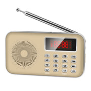 Mini Radio MP3 Ricaricabile con Display LED e Radio FM