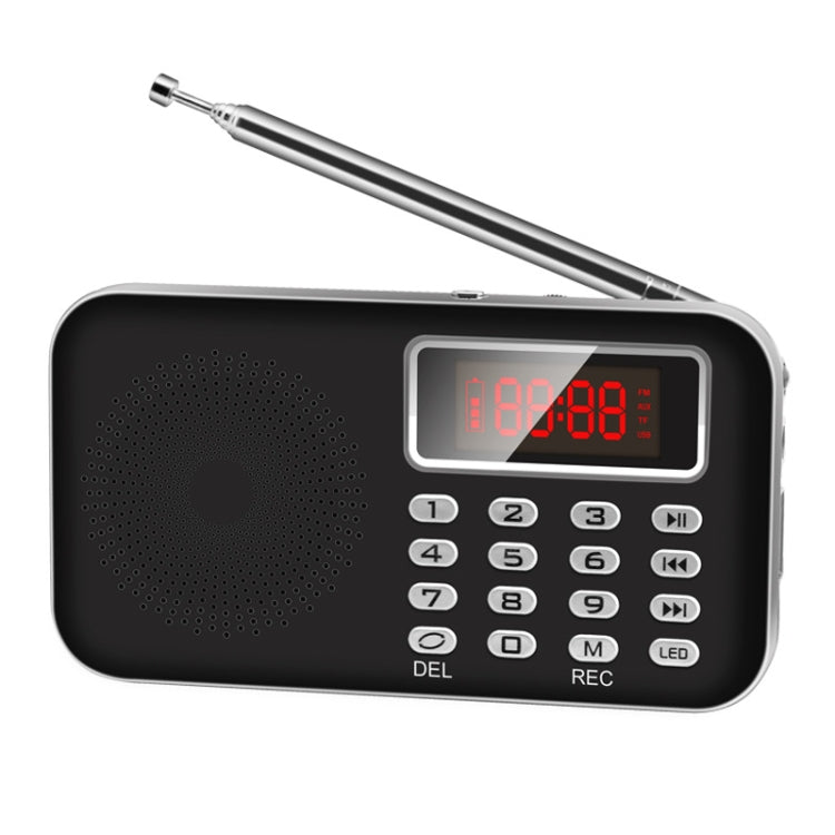 Mini Radio MP3 Ricaricabile con Radio FM e Display LED