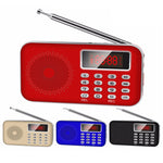 Mini Radio MP3 Ricaricabile con Radio FM e Display LED