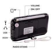 Mini Radio MP3 Ricaricabile con Display LED e Radio FM