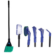 Set di strumenti per la pulizia 5 in 1 per acquario per acquario da 2 pezzi, Fish Tank Aquarium Cleaning Tool