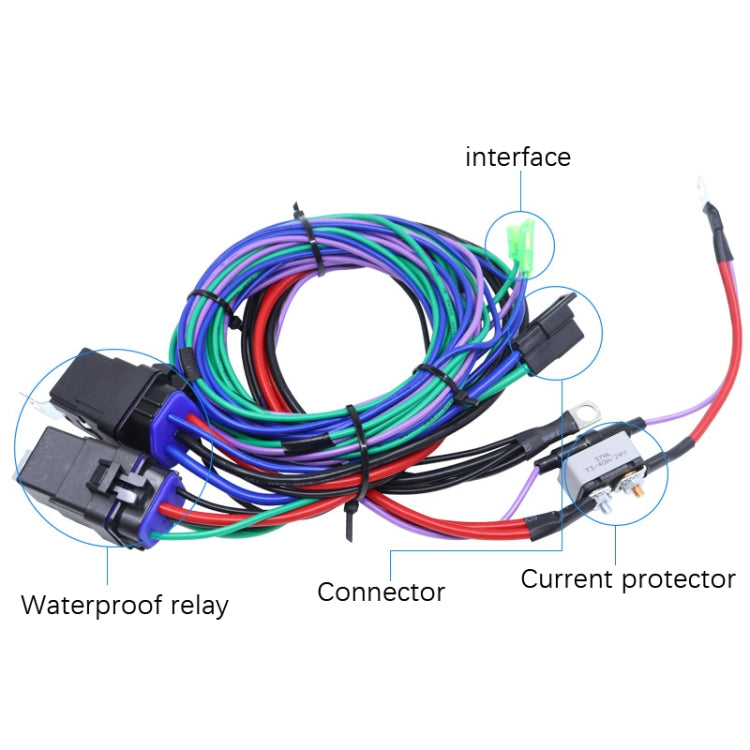 7014G Cablaggio del dispositivo di appiattimento dell'inclinazione della piastra di inserimento del cablaggio marino adatto per CMC / TH, 12V, 24V