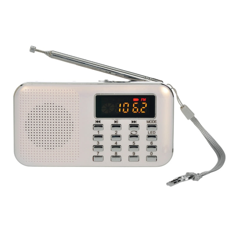 L-218AM Lettore MP3 radio con torcia LED e USB