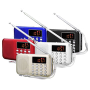 L-218AM Lettore MP3 radio con torcia LED e USB