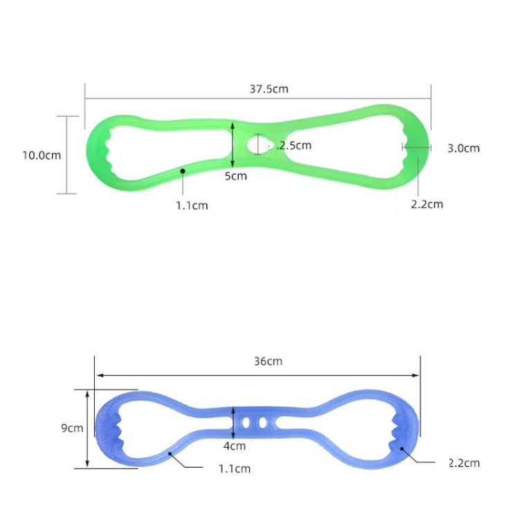 2 PCS Fitness Perdita di peso Allenamento muscolare Stretching Estrattore multiuso, Stile:, Single Hole (Pink), Single Hole (Green), Single Hole (Blue), Double Hole (Purple), Double Hole (Blue)