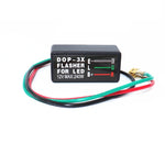 2 indicatori di direzione a LED DOP-3X eliminano efficacemente la funzione di avviso flash Relè flash, Single Relay