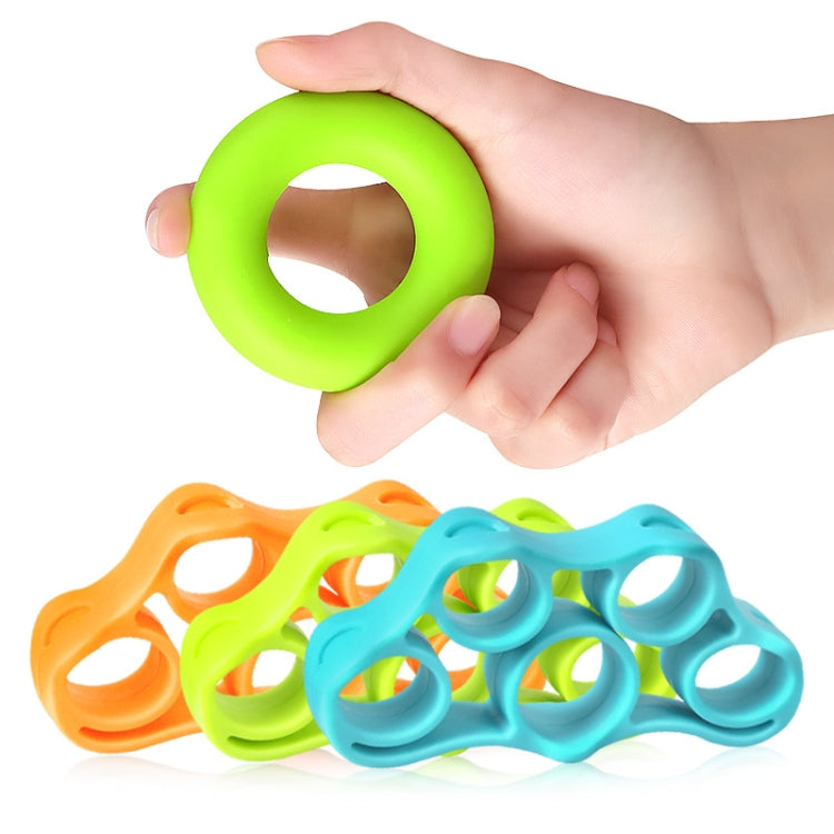 Set di 2 impugnature da rally in silicone per sport con dita fitness, Silicone Rally Grip (Green), Silicone Rally Grip (Blue), Silicone Rally Grip (Orange)