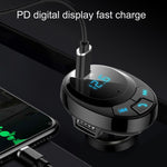 BT09 Car Bluetooth MP3 Display digitale Caricatore doppio USB, BT09