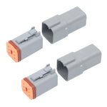 Terminale di collegamento conduttivo connettore impermeabile per auto, 4 PCS DT04-2P / DT06-2S With Copper, 4 PCS DT04-3P / DT06-3S With Copper, 2 PCS DT04-4P / DT06-4S With Copper, 2 PCS DT04-6P / DT06-6S With Copper, 2 PCS DT04-8P / DT06-8S With Copp...