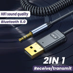 Adattatore Bluetooth 5.0 trasmettitore e ricevitore audio