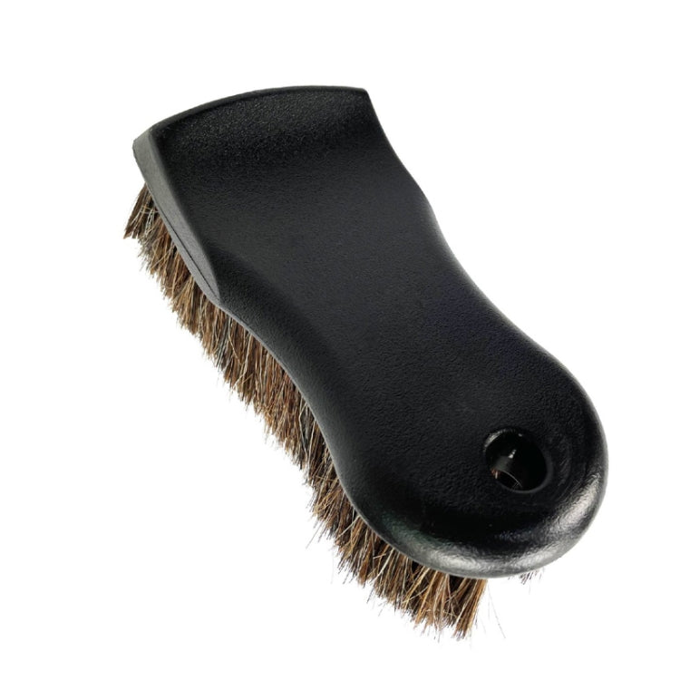 Spazzola in pelle per interni in crine di cavallo da 2 pezzi, Horsehair