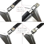 Spatola pieghevole in alluminio per pizza con manico, Foldable Spatula(A), Foldable Spatula(B), Foldable Spatula(C), Foldable Spatula(D), Foldable Spatula(E), Foldable Spatula(F)