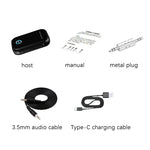 Ricevitore audio Bluetooth 5.0 per auto Convertitore Bluetooth da 3,5 mm, 5.0 Audio Receiver