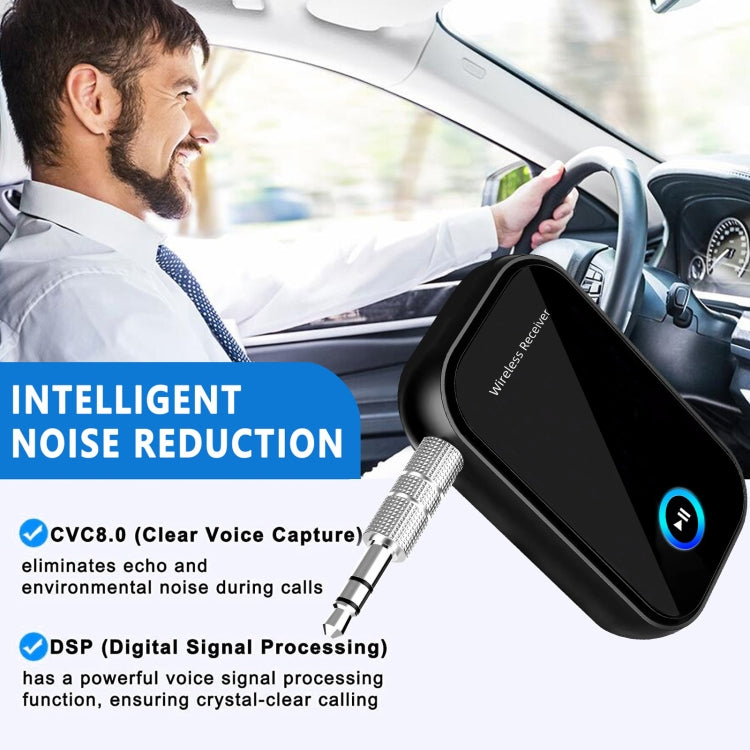 Ricevitore audio Bluetooth 5.0 per auto Convertitore Bluetooth da 3,5 mm, 5.0 Audio Receiver