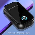 Ricevitore audio Bluetooth 5.0 per auto Convertitore Bluetooth da 3,5 mm, 5.0 Audio Receiver