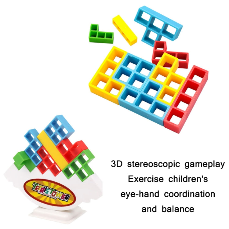 Balance Swing Stack High Building Blocks Gioco da tavolo genitore-figlio, 16 PCS, 32 PCS, 48 PCS