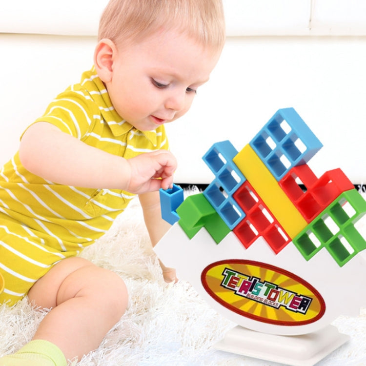 Balance Swing Stack High Building Blocks Gioco da tavolo genitore-figlio, 16 PCS, 32 PCS, 48 PCS