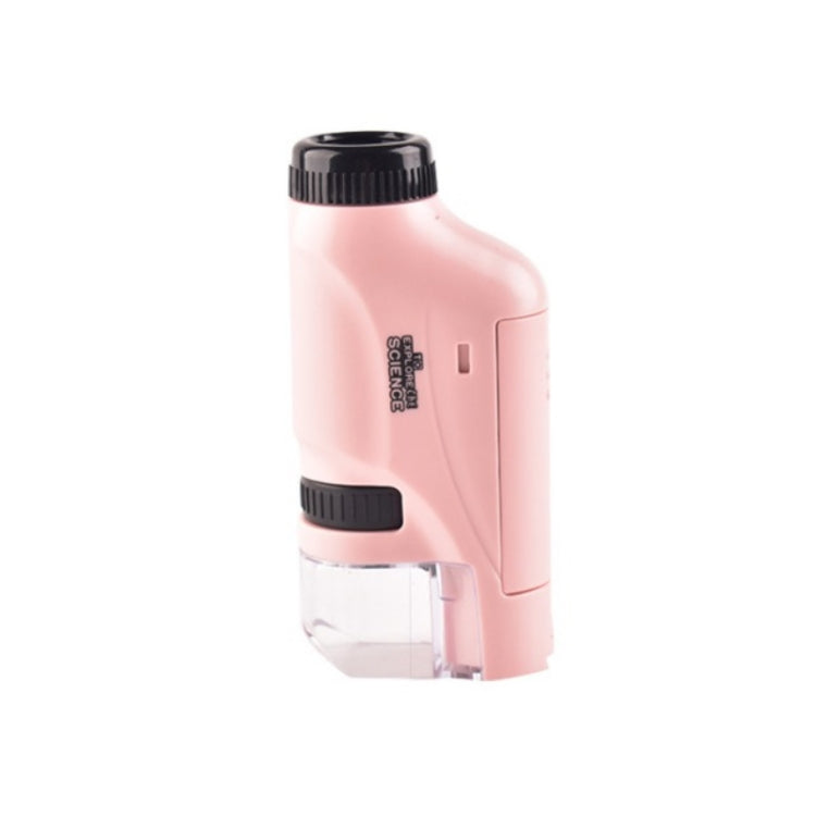 Microscopio portatile per bambini con LED e zoom 60-120x