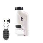 Microscopio portatile per bambini con LED e zoom 60-120x