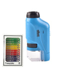 Microscopio portatile per bambini con LED e zoom 60-120x