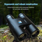 APEXEL 10x42 Binocolo a fuoco fisso Telescopio con messa a fuoco automatica, APL-RB10X42A