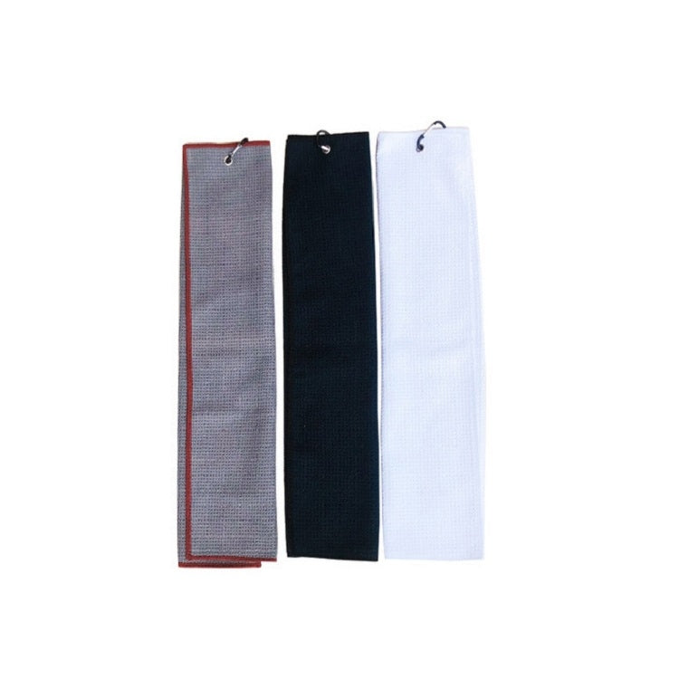 Asciugamano con gancio + spazzola per la pulizia delle mazze Set per la pulizia del golf, Towel + Brush White, Towel + Brush Grey, Towel + Brush Blue, Towel + Brush Black