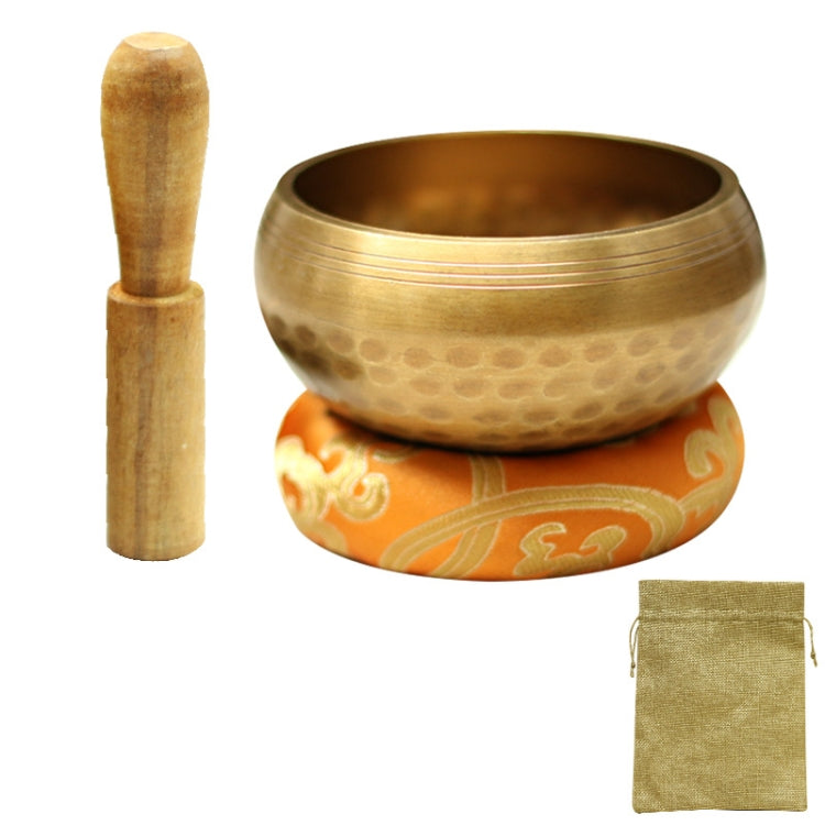 Buddha Sound Bowl Ciotola di rame per meditazione yoga, Diameter 8cm, Diameter 8.5cm