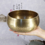 Buddha Sound Bowl Ciotola di rame per meditazione yoga, Diameter 8cm, Diameter 8.5cm
