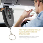 Mini tester portatile dell'alcool del colpo d'aria del LED dell'automobile, LED Air Blow