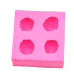 Stampo in silicone alla fragola per decorare torte al cioccolato fondente da 2 pezzi, Cake Decorating