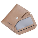 Baellerry D3218 Men Short Multi-Card Slot Portafoglio con cerniera Porta carte di grande capacità