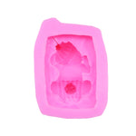 Stampo in silicone per cioccolato fondente da 2 pezzi, Silicone Mold