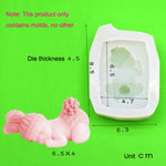 Stampo in silicone per cioccolato fondente da 2 pezzi, Silicone Mold