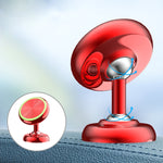 Supporto per cellulare magnetico in lega di alluminio per auto, Black (Luminous), Red (Luminous), Silver (Luminous)