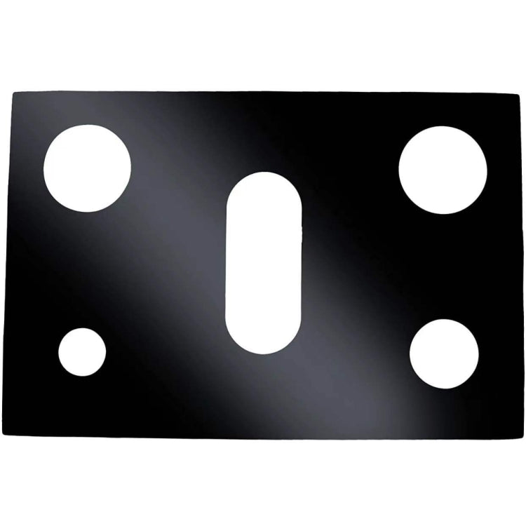Fornello a gas Pad antiolio a 5 fori Copertura protettiva in teflon Pad anti-sporco, 0.2mm, 0.3mm, 0.4mm