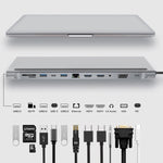 Docking station intelligente per laptop di tipo C 12 in 1